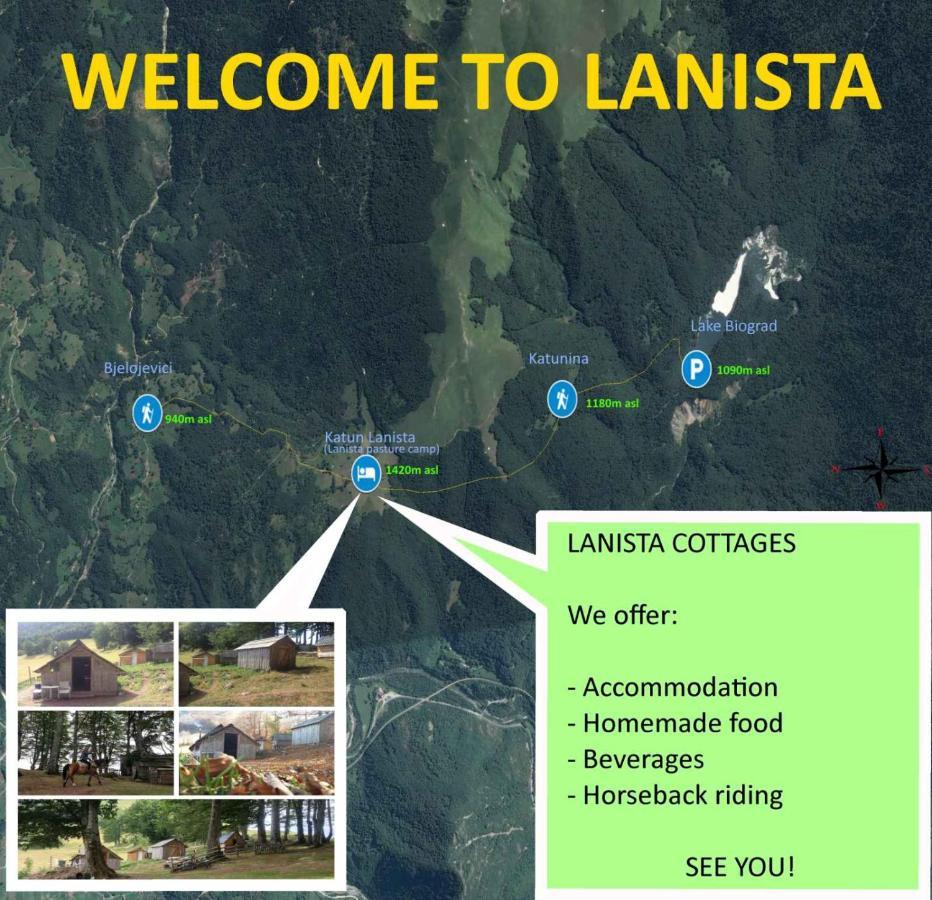 모이코바츠 Katun Lanista-Kolibe Bogavac 빌라 외부 사진